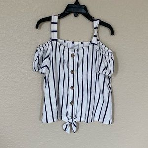 Girls Striped Zara Shirt!